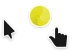 Yellow Captain Cursors preview