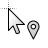 Location cursor