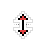 Vertical resize cursor