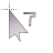 Metal grey Cursors preview