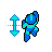 Vertical resize cursor