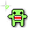domo verde claro cursor