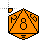 D8 Orange 1 cursor