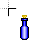 blue perfume bottle cursor