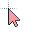 Pastel Red cursor