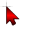 Medium Red V cursor