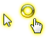 Windows 7 Portal Agressive Yellow Cursors preview