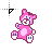 pink bear cursor