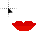 Lovely lips cursor
