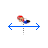 Horizontal resize cursor