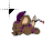 purple shaman running cursor
