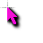 PINK GLOW HIGHLIGHTED 3D SHADED cursor