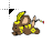 yellow shaman running cursor
