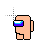 Peach among us cursor