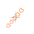 flashing hearts diagonal resize left cursor
