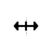 Horizontal resize cursor