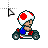 Super Mario Kart - Toad cursor