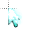 flame baby blue cursor