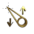 Vertical resize cursor