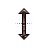 Vertical resize cursor