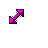 Magenta Diagonal 2 (Animated) cursor