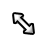 resize diagonal 1 cursor