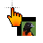 oriole person cursor