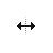 Horizontal resize cursor