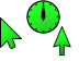 GreenArrowing Cursors cursor preview