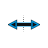 Horizontal resize cursor