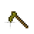 Minecraft's Wood Hoe cursor