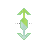 Vertical resize cursor