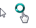 Windows 7 Super Inferior Light Blue Cursors preview