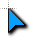 3D Baby Blue cursor