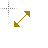 Hot dog diagonal resize 2 cursor