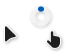 Windows 11 dark theme Cursors preview