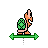 Horizontal resize cursor