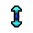 Horizontal resize cursor