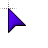 3D Indestructible Indigo cursor