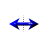 Horizontal resize cursor