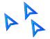 Silver Blue 3D Animated Cursors cursor preview