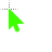 Cracked cursor of the blank cursor