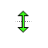 Vertical resize cursor