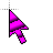 Pink Stripes cursor