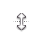 Vertical resize cursor