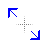 Diagonal resize 1 cursor