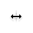 Horizontal resize cursor