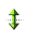Vertical resize cursor
