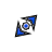Black and Sapphire diagonal 2 cursor