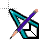 writing  cursor